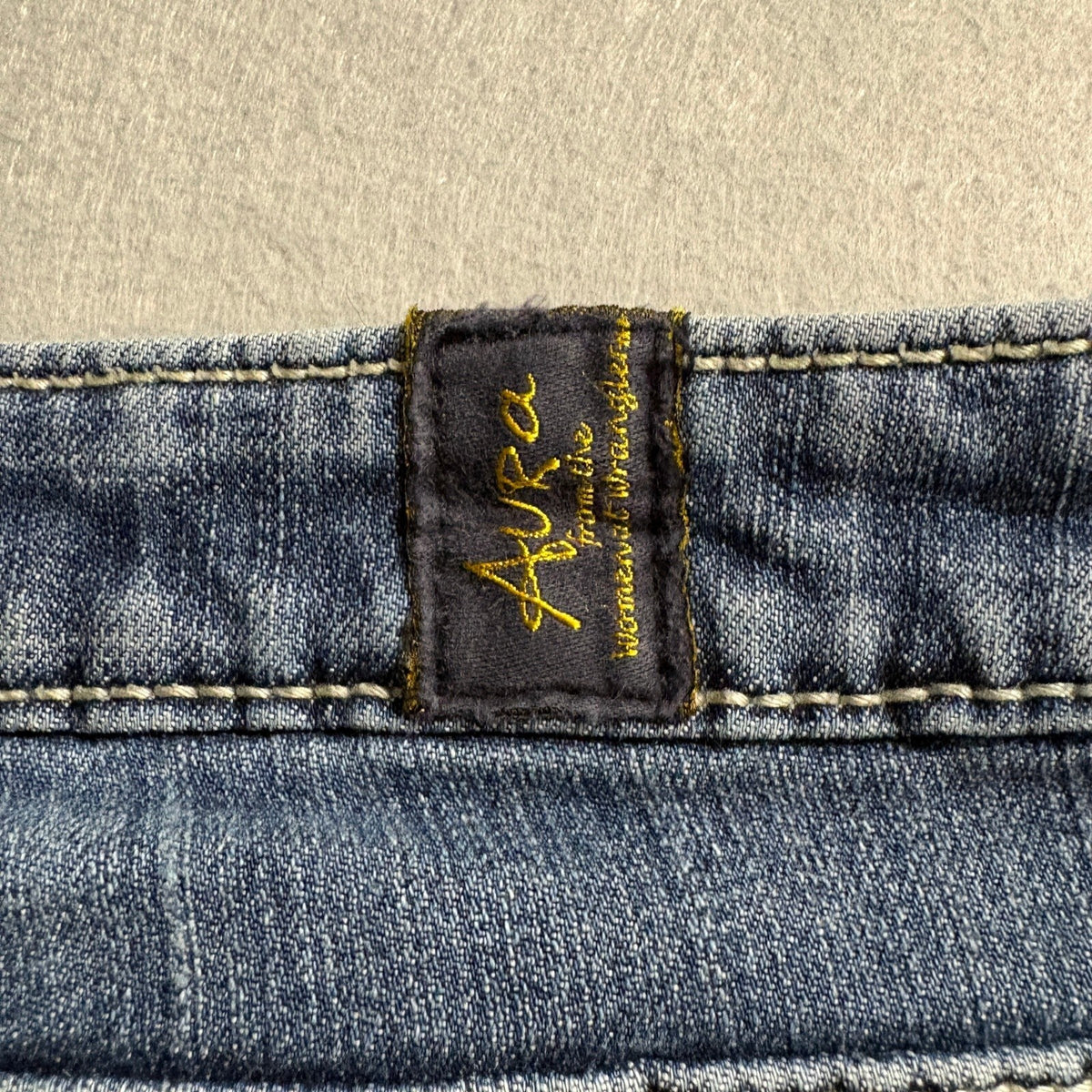 Aura from Women at Wrangler Jeans Womens Size 16 Average Blue Denim Bootcut