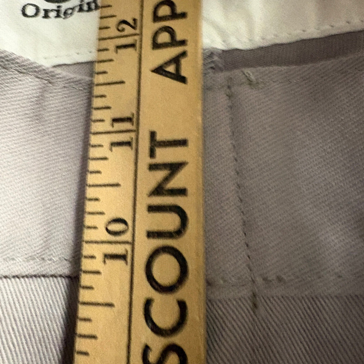 Dickies 874 Original Fit Mens Work Pants Gray Chino Flat Front 38x28
