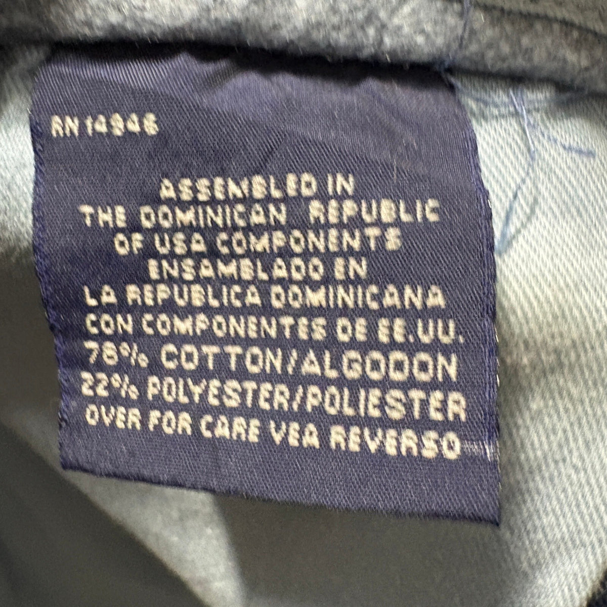 The Original Khaki Co Mens Pleated Blue Denim Pants Jeans 40x31 Relaxed Fit