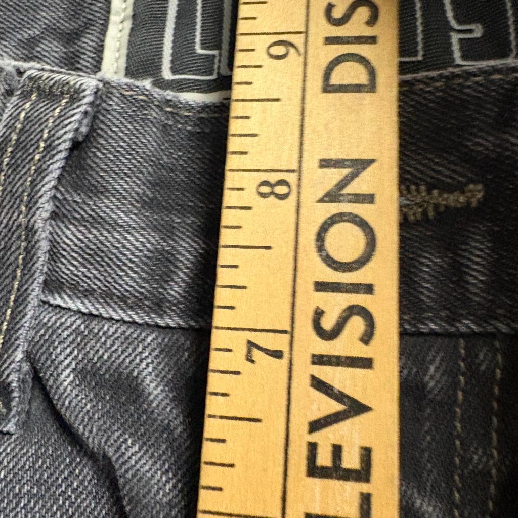 Levi's 511 Skinny Jeans Mens 32x30 Black Denim 100% Cotton Made in Mexico