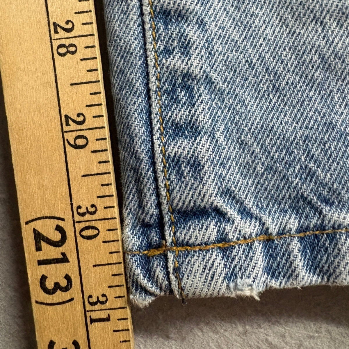 Vintage Pepe Jeans London Womens 24 Light Wash Denim High Rise Straight Leg USA
