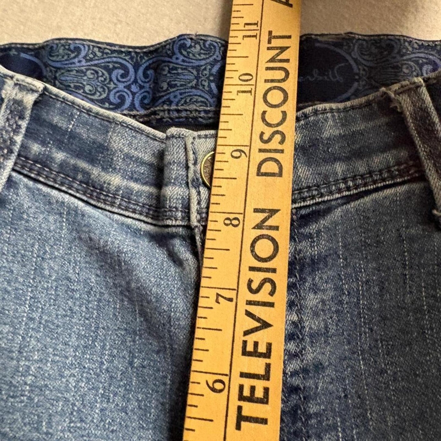 Gloria Vanderbilt Amanda Jeans Womens Size 10 Blue Denim Bootcut Stretch
