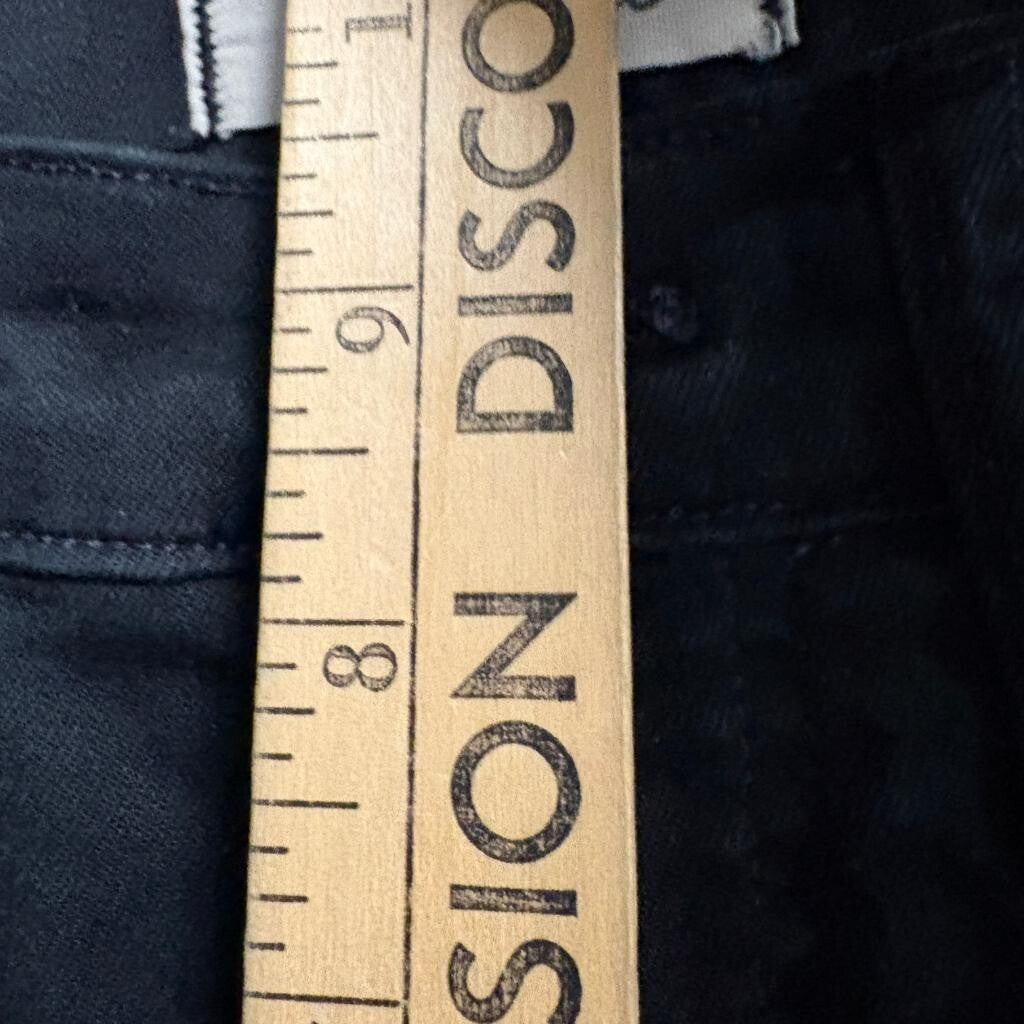 Madewell 10 High Riser Skinny Skinny Jeans Womens 25 Black Stretch Denim