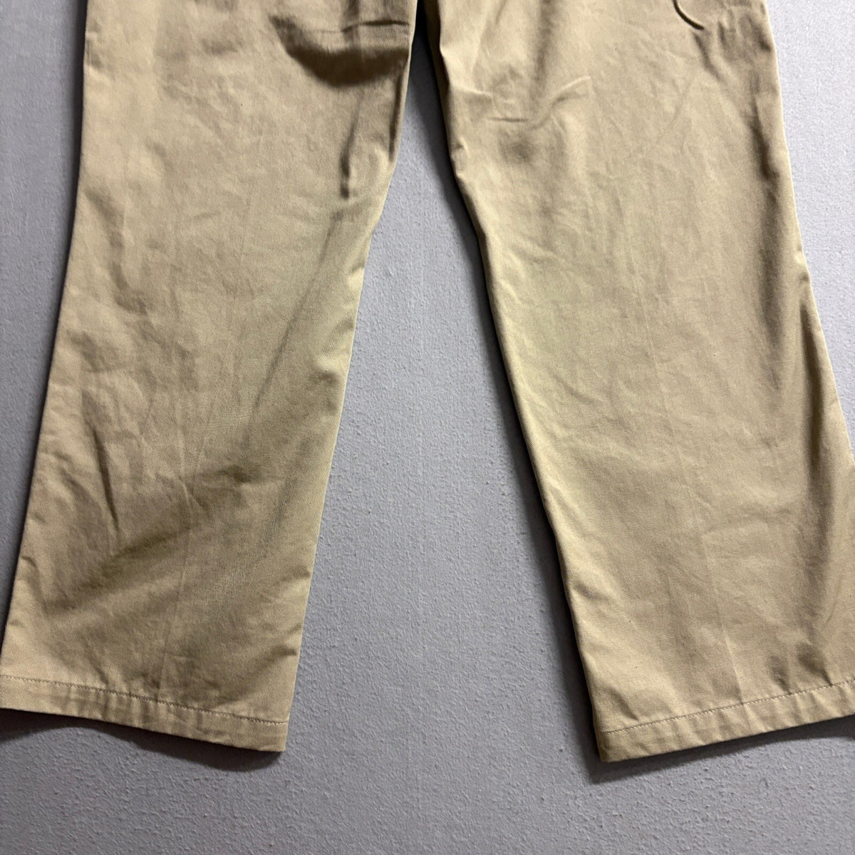 Dickies Pants Mens 40x32 Khaki Tan Cotton Twill Chino Workwear WP314KH