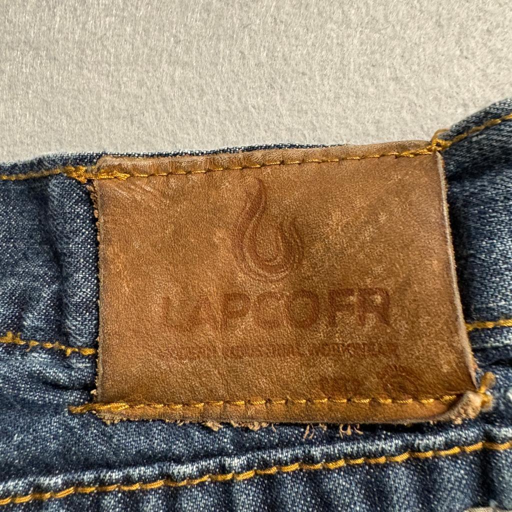 Lapco FR Flame Resistant Jeans Mens 38x32 Blue Denim Work Utility Pants