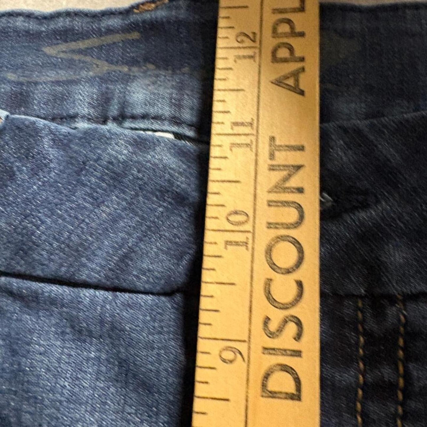 Seven7 Jeans Womens Size 16 Skinny Blue Denim Stretch Medium Wash