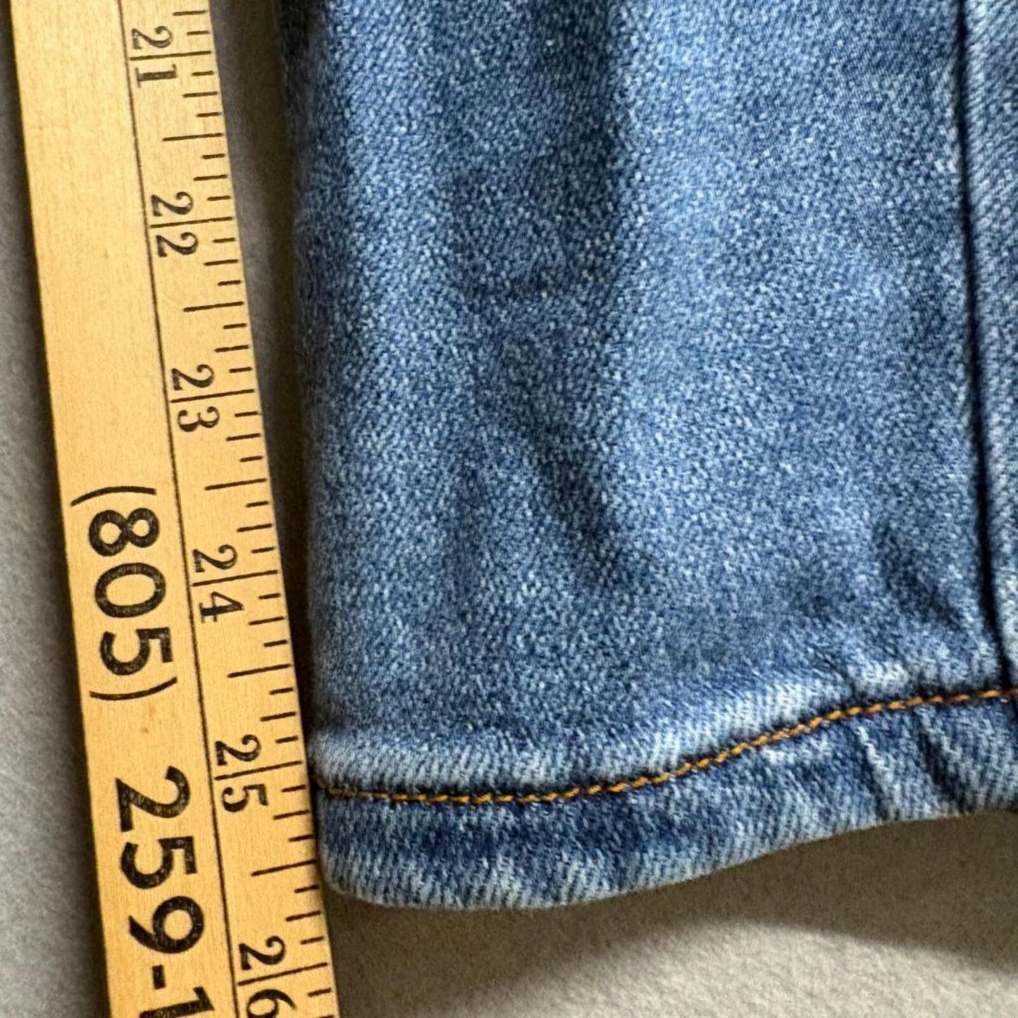 Monkey Ride Jeans Womens 9/29 Blue Distressed Skinny High Rise Denim