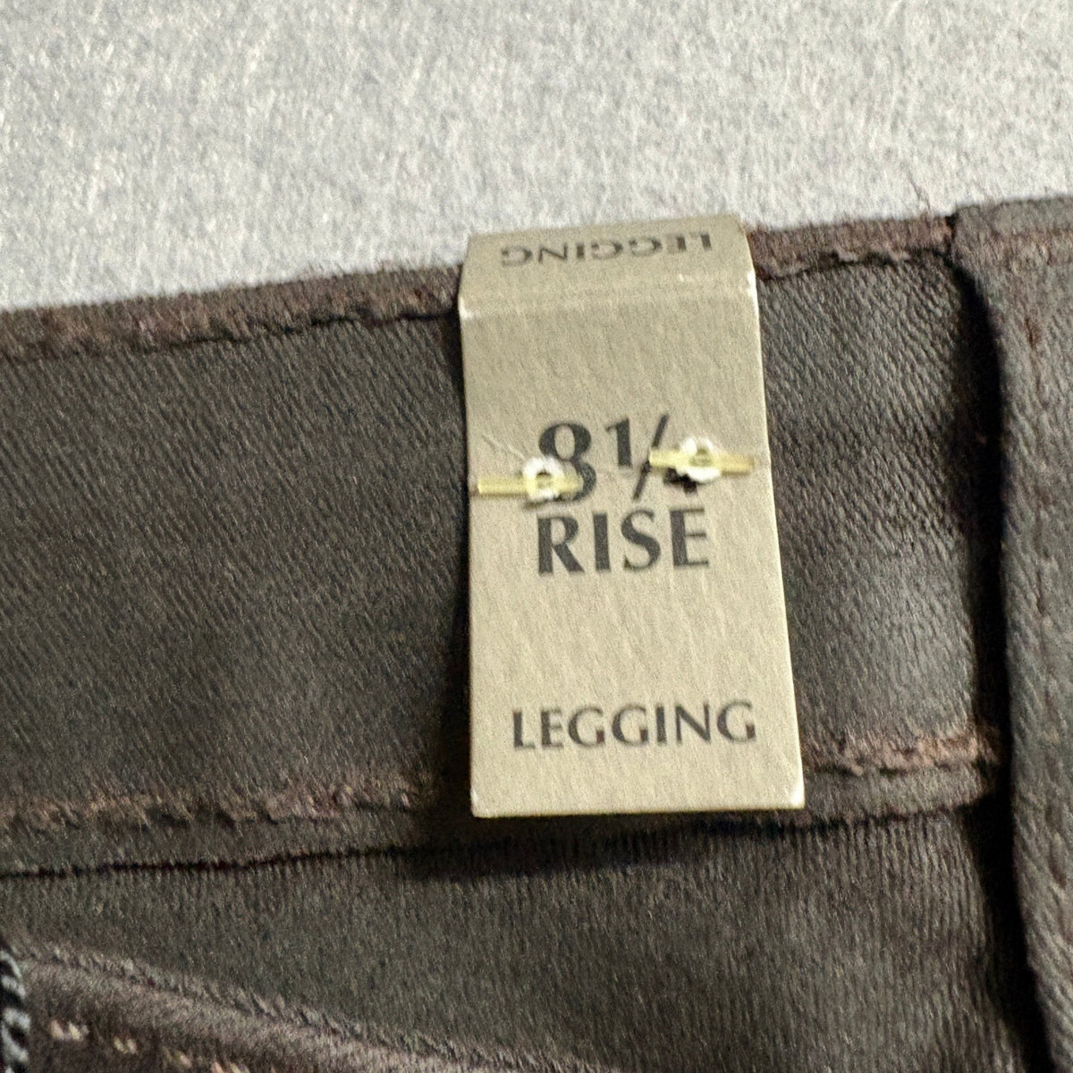 Bleulab Detour Reversible Ballet Legging Jeans Size 32 Dark Brown Coated USA