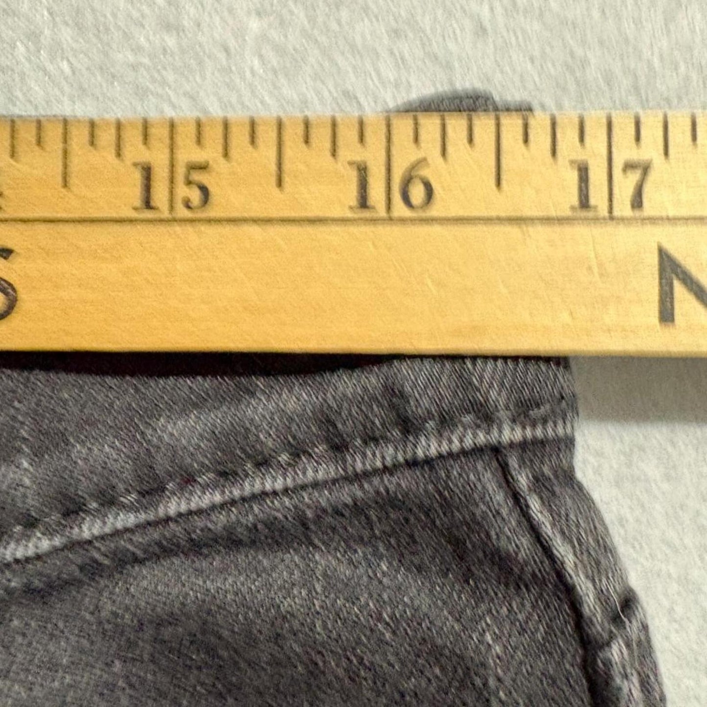 Levi's 514 Straight Fit Jeans Mens 32x30 Black Denim Pants