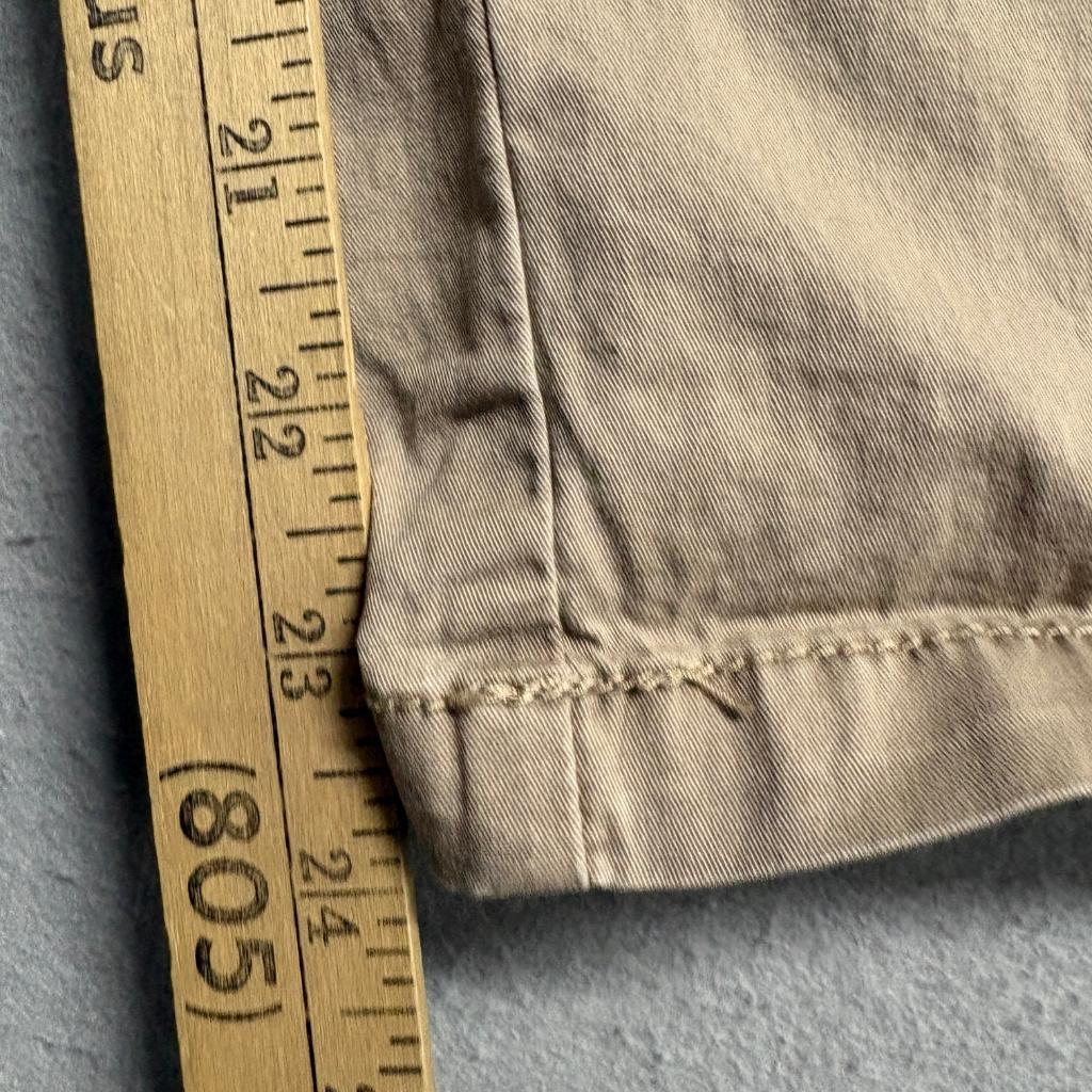 Sonoma Life Style Womens Capri Pants Size 10 Brown Cotton Blend Mid Rise Cargo