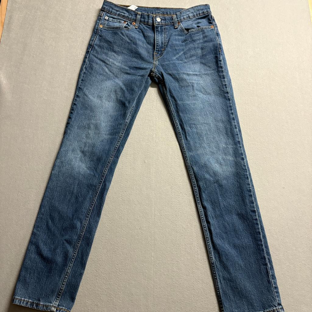 Levis 511 Slim Jeans Mens 32x34 Medium Wash Blue Stretch Denim Pants