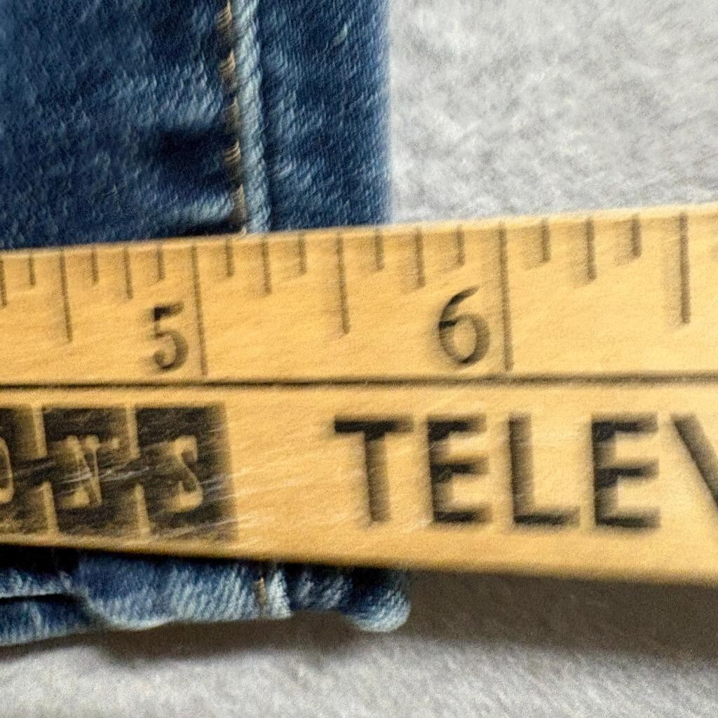 Bleu Women's High Rise Skinny Jeans Blue Denim Stretch Size 14