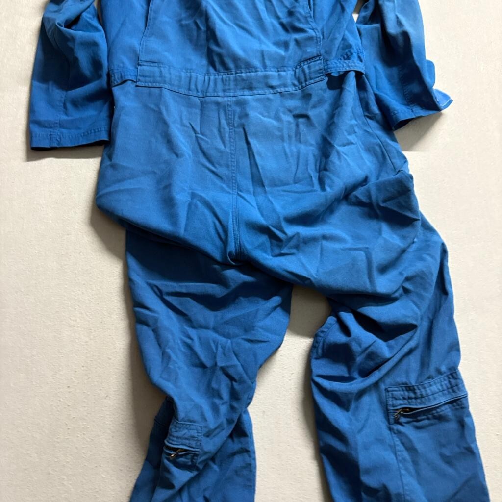Gibson and Barnes Nomex Flight Suit Blue Size 46 Regular  Pilot Jumpsuit