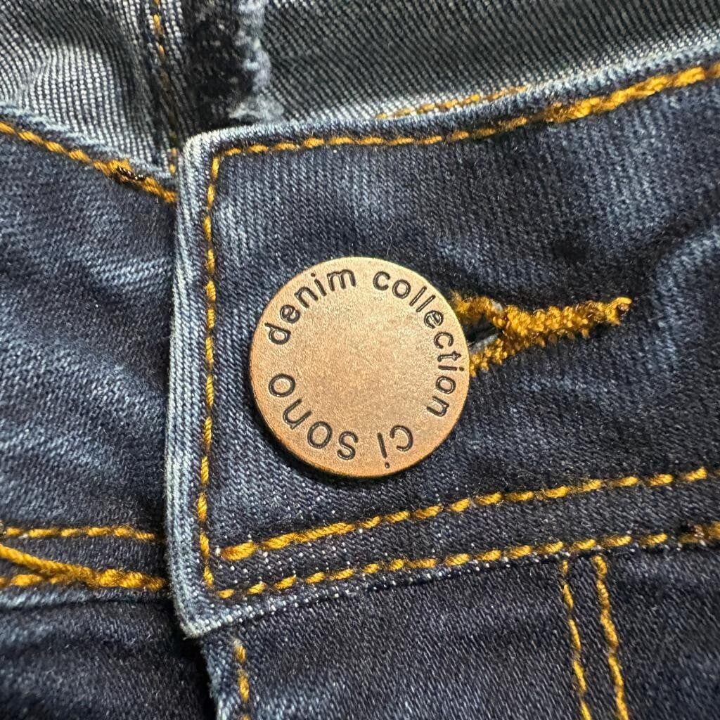 Ci Sono Denim Collection Girls Skinny Jeans Size 11 Blue Stretch Denim