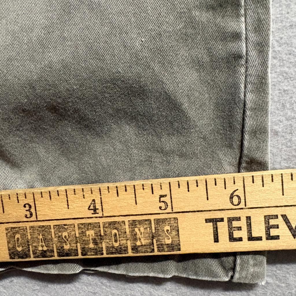 Eddie Bauer Cargo Pants Womens 10 Green Cotton Blend Stretch Outdoor Utility