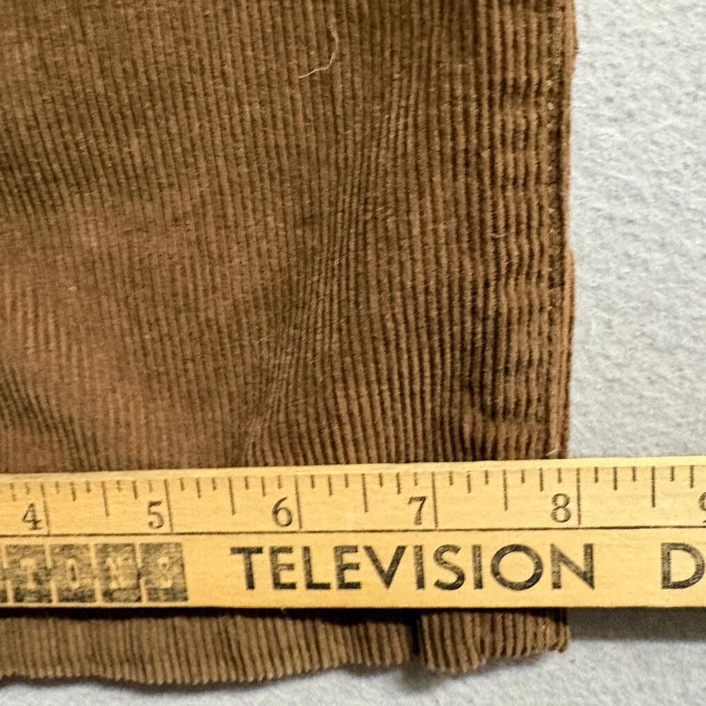 Cotton On Cord Straight Jean Womens Size 6 US Brown Corduroy High Rise Pants