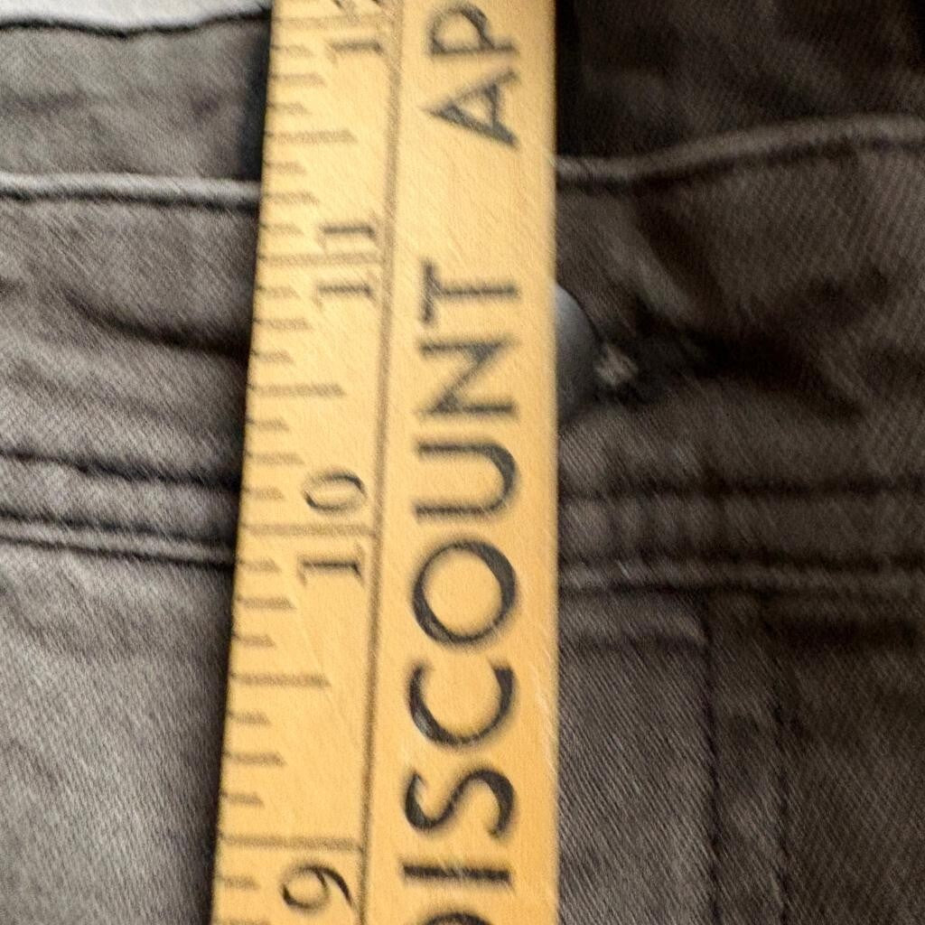 Cotton On 91 Slim Denim Jogger Mens 30 Gray Distressed Moto Biker Jeans