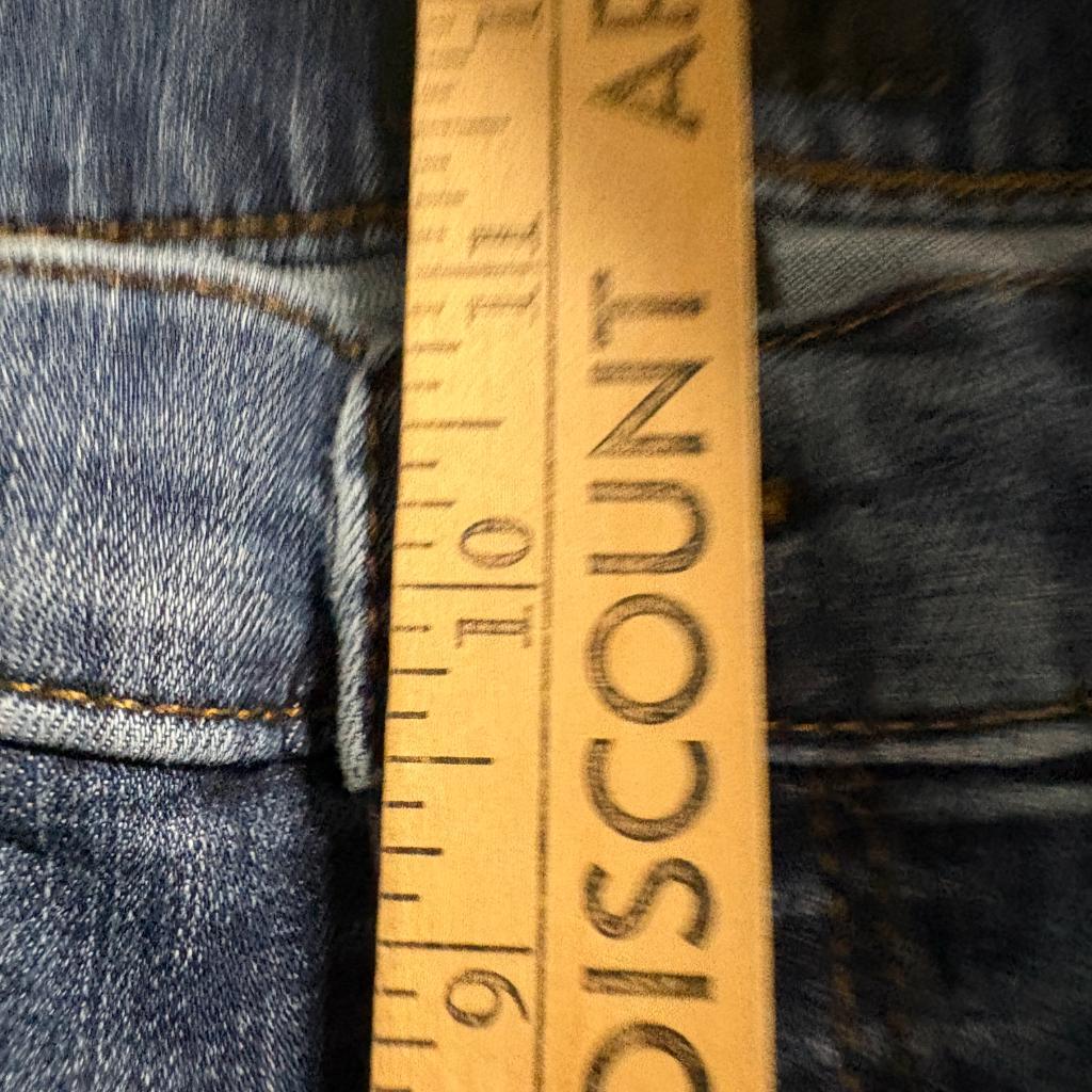Banana Republic Slim Flare Jeans Womens 28/6 Blue Denim Stretch High Rise 29 In