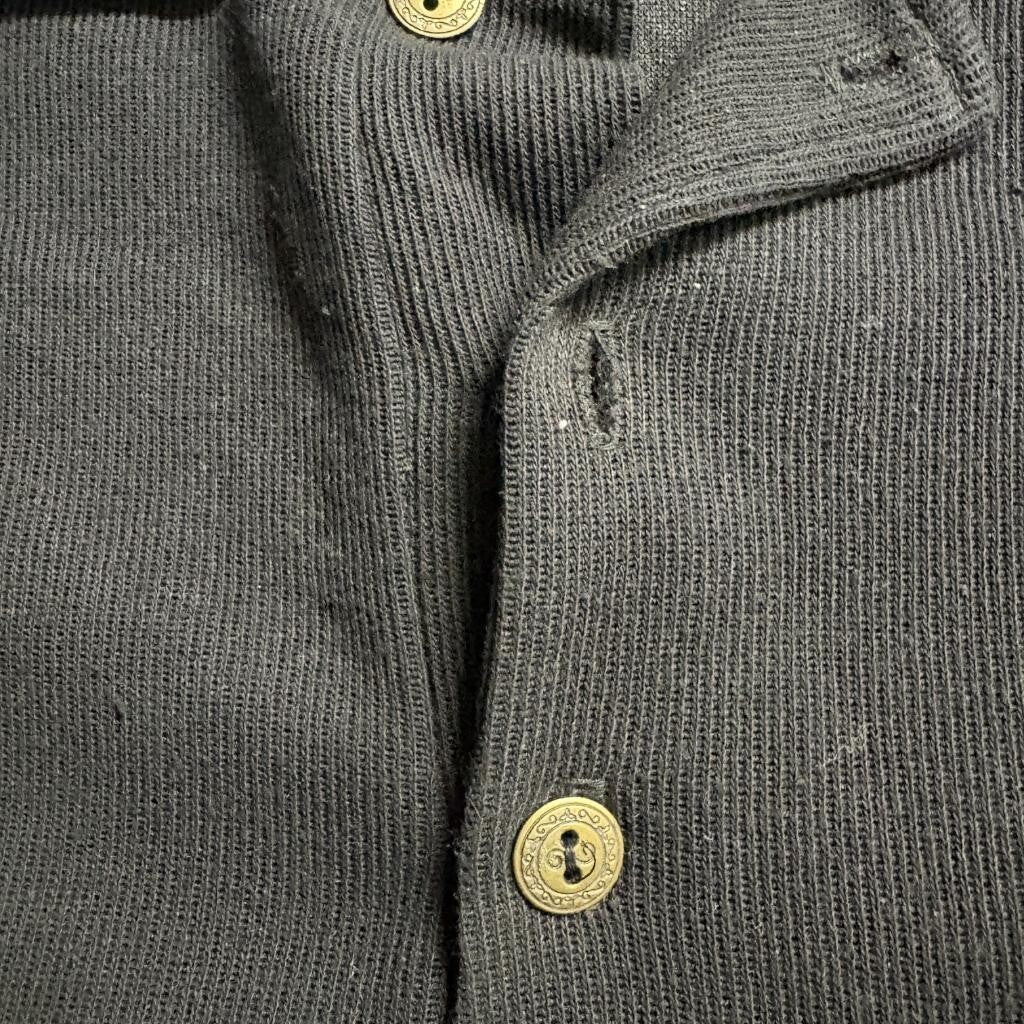 Vintage Fila Polo Shirt Mens XL Black Cotton Short Sleeve Made in USA