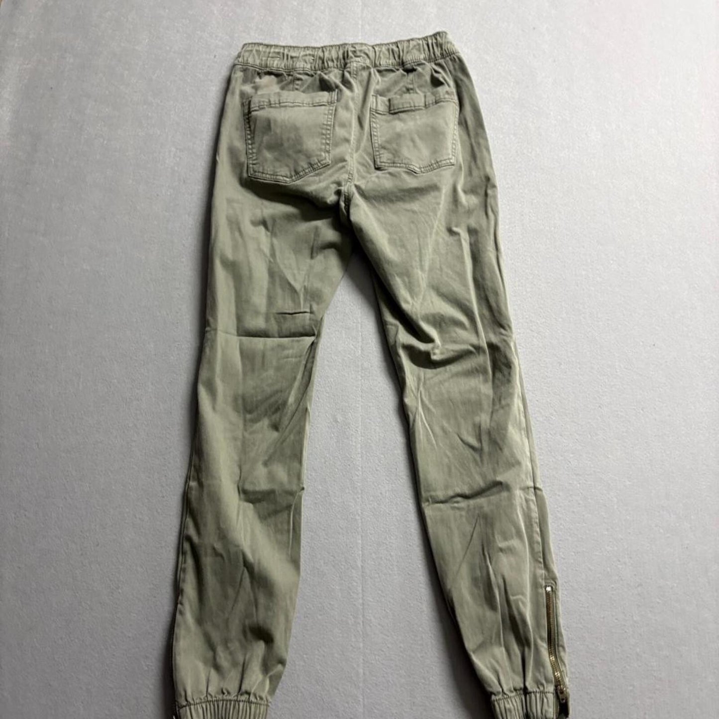 American Eagle Outfitters Womens Jogger Pants Size 6 Green Cotton Blend Stretch
