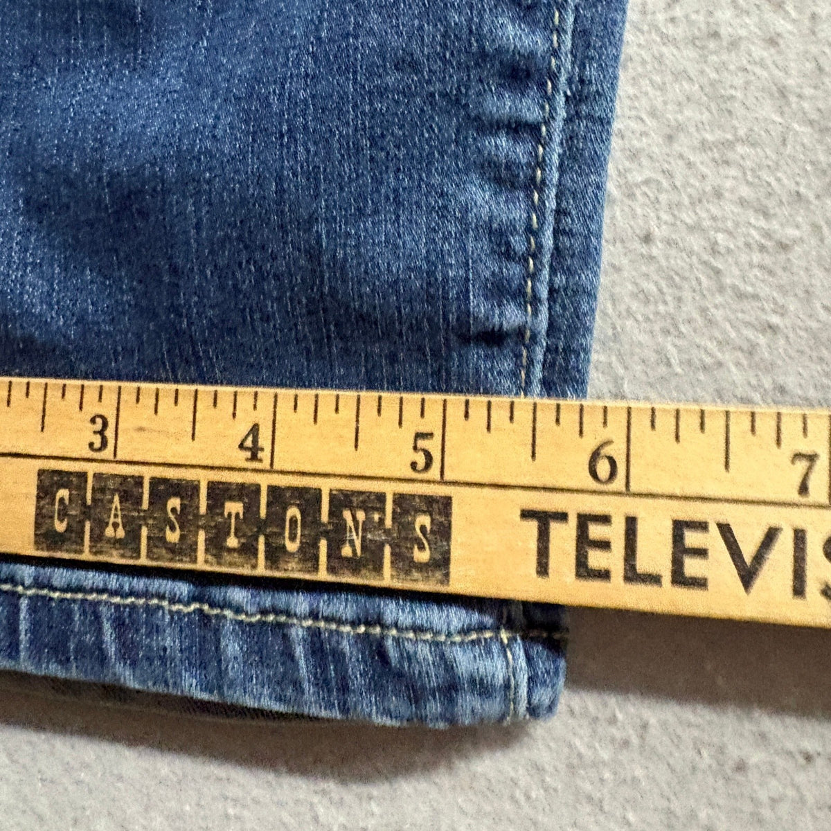 Fashion Nova Two Tone Skinny Jeans Womens Size 16 Blue High Rise Stretch Denim