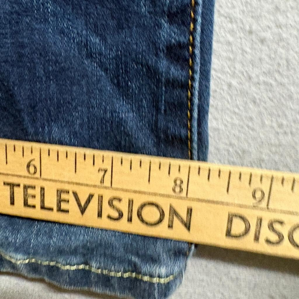 Levis Bold Curve Jeans Womens 29 Modern Rise Bootcut Skinny Blue Denim