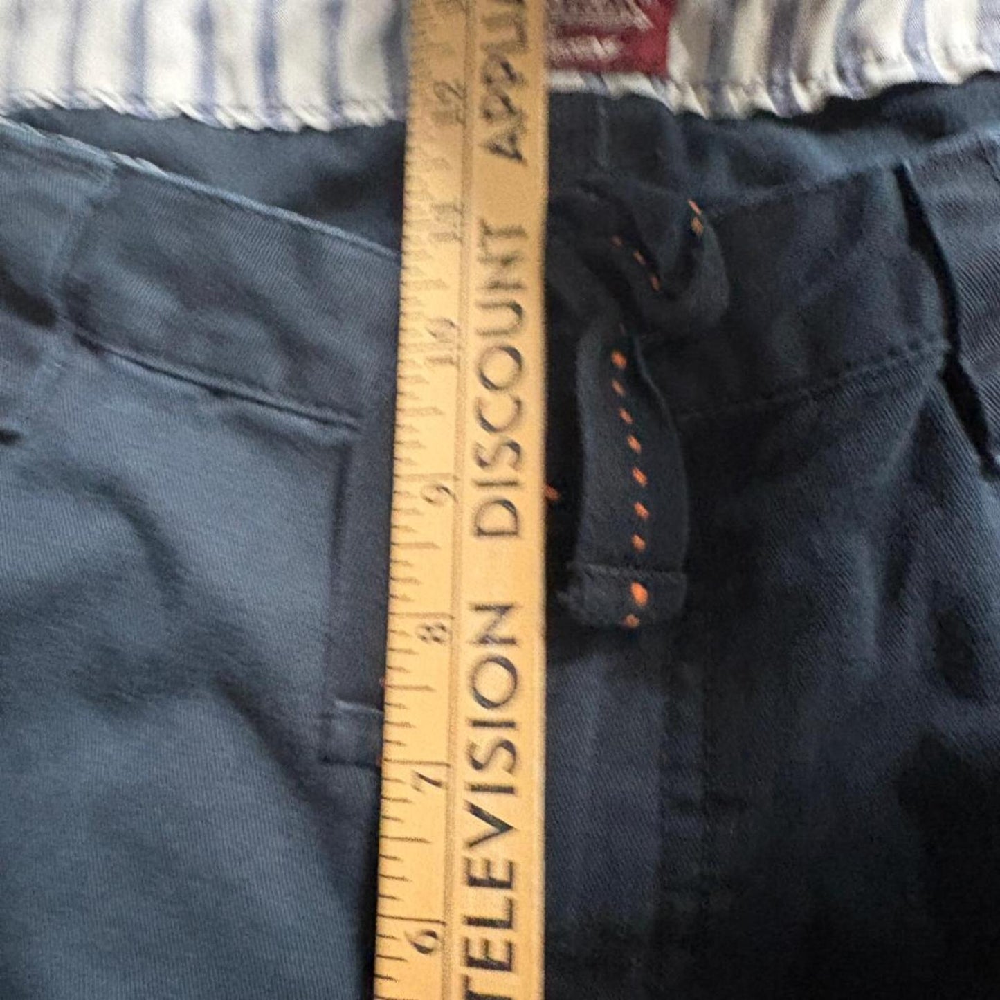 Matchstick Cargo Pants Mens 38 Black Cotton Multi Pocket Tactical Utility