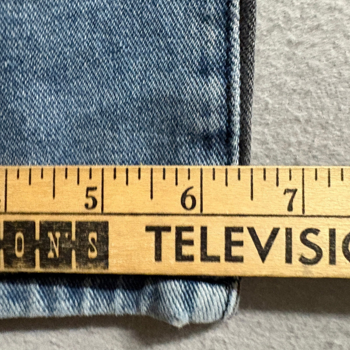 SHEIN Two Tone Jeans Womens XS Blue Black Colorblock High Rise Straight Leg