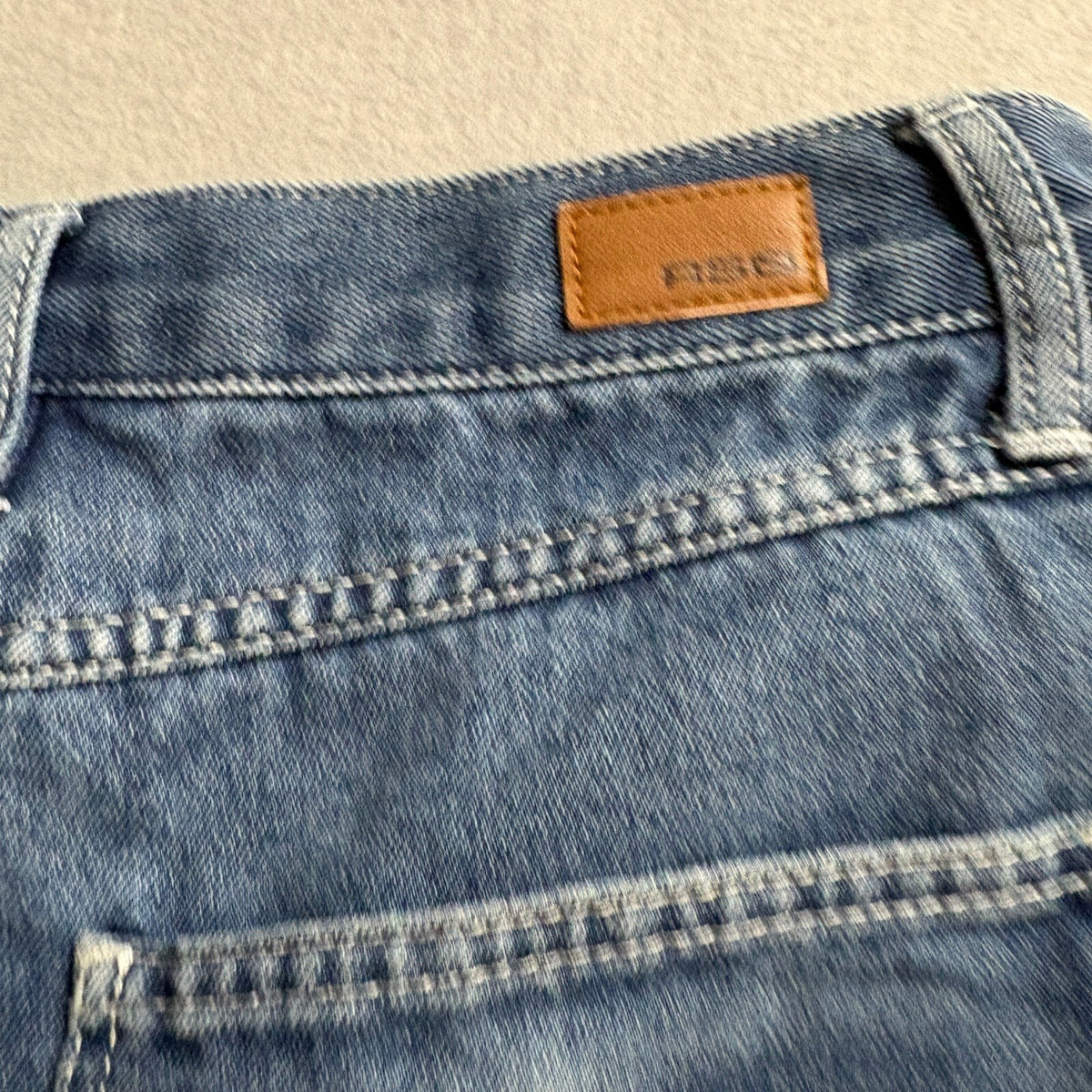 RSQ Carpenter Jeans Womens Size 25 Blue Denim High Rise Straight Leg Utility