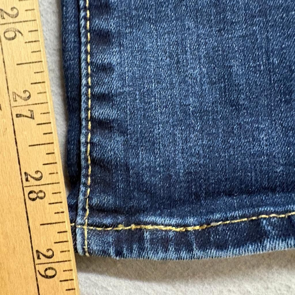 Denizen from Levis Womens 16S Blue Mid Rise Bootcut Jeans Stretch W33 L28