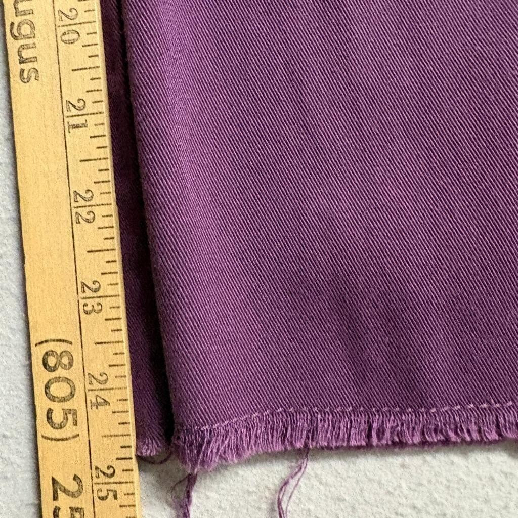 Dickies Double Knee Loose Fit Pants Womens 32x27 Purple Raw Hem Workwear