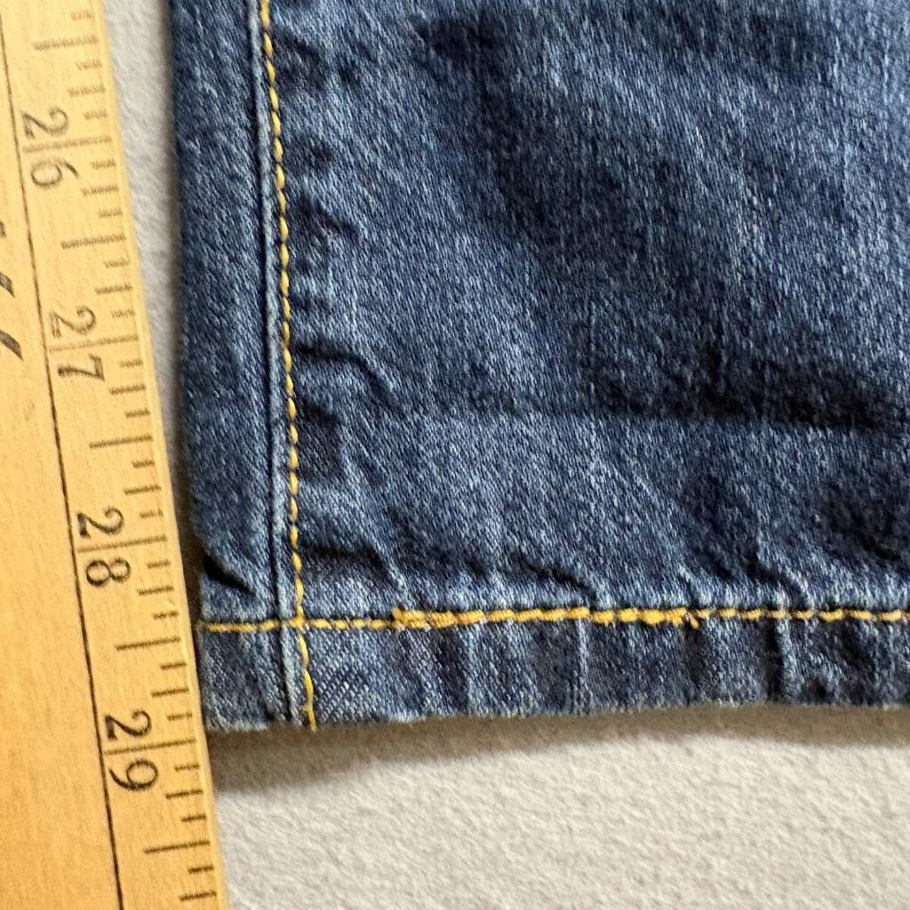 Levis Middy Straight Jeans Mens 31x30 Blue Denim Medium Wash Pants
