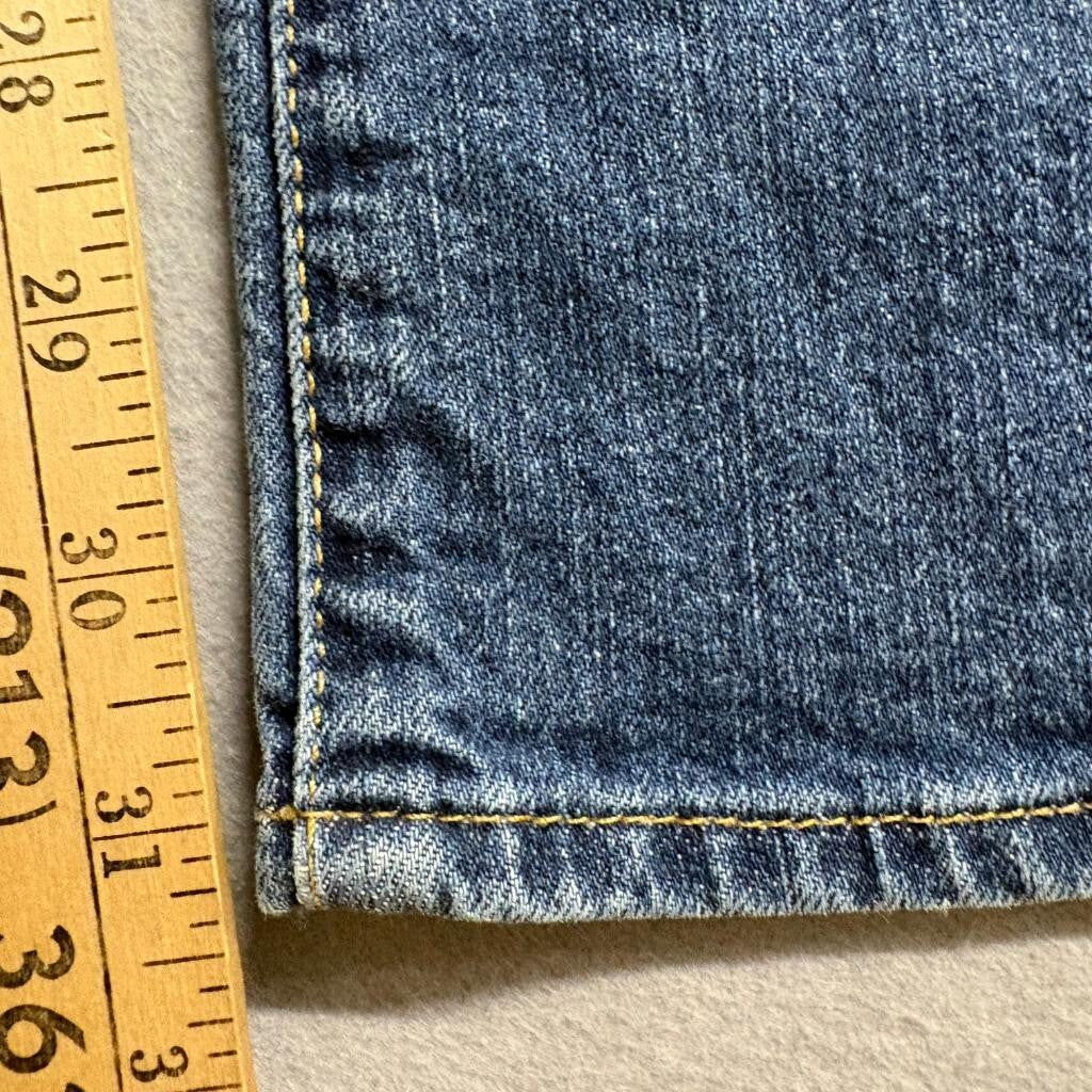 Eddie Bauer Slightly Curvy Bootcut Jeans Womens Size 10 Blue Stretch Denim