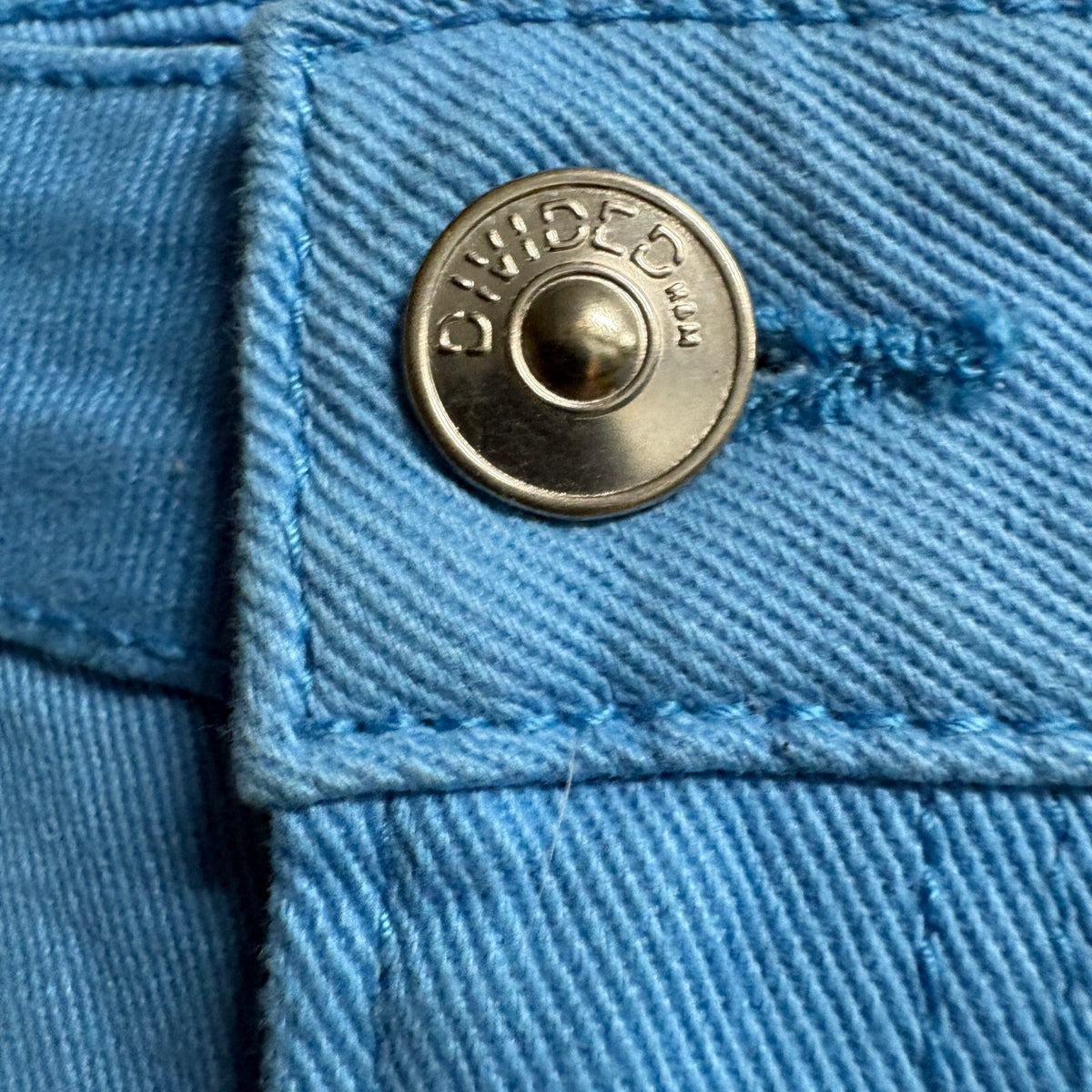 H&M Divided Blue Wide Leg Jeans Womens Size 30 High Rise Denim Pants