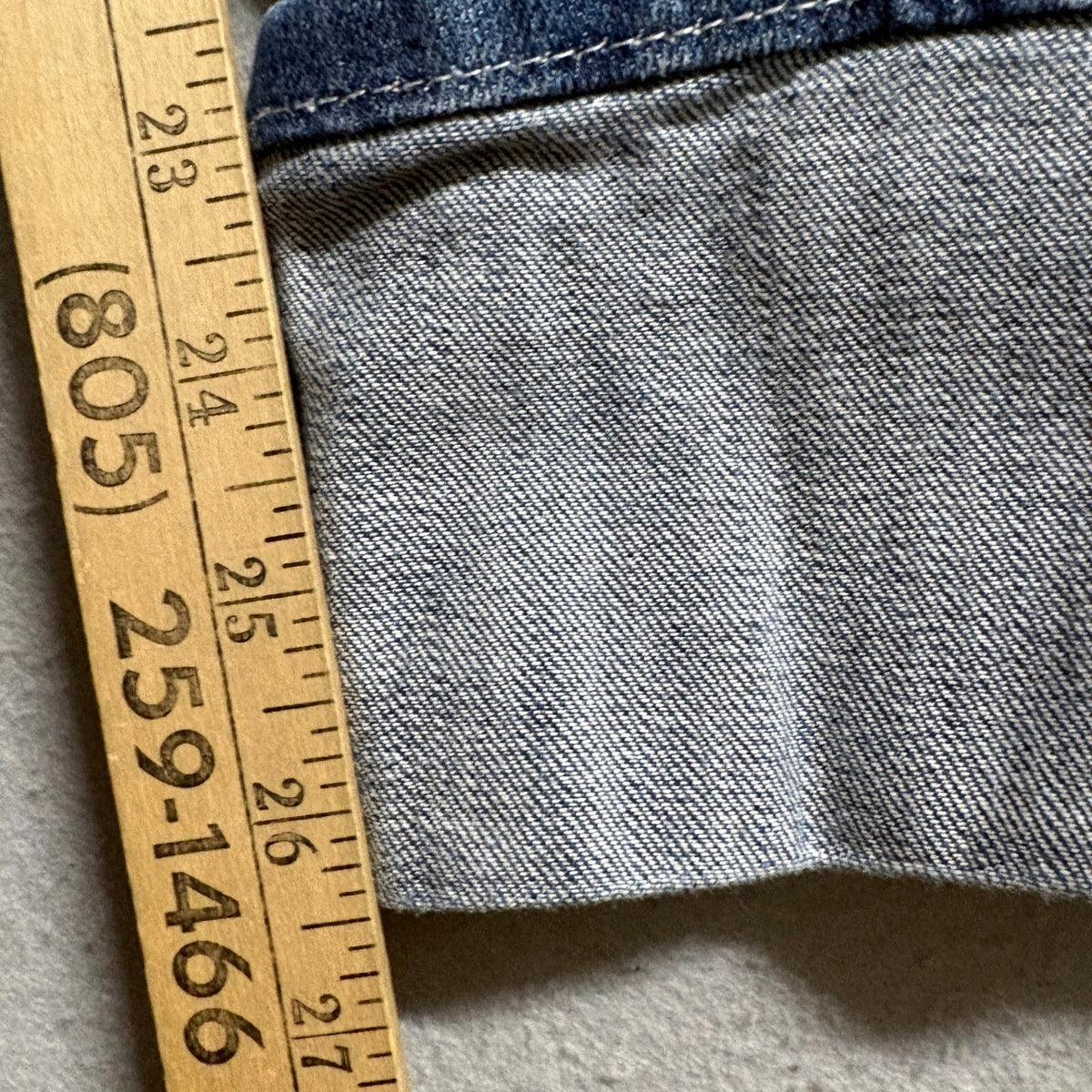 Almost Famous Womens Jeans Size 5 Blue Light Wash Button Fly Cuffed Ankle Denim