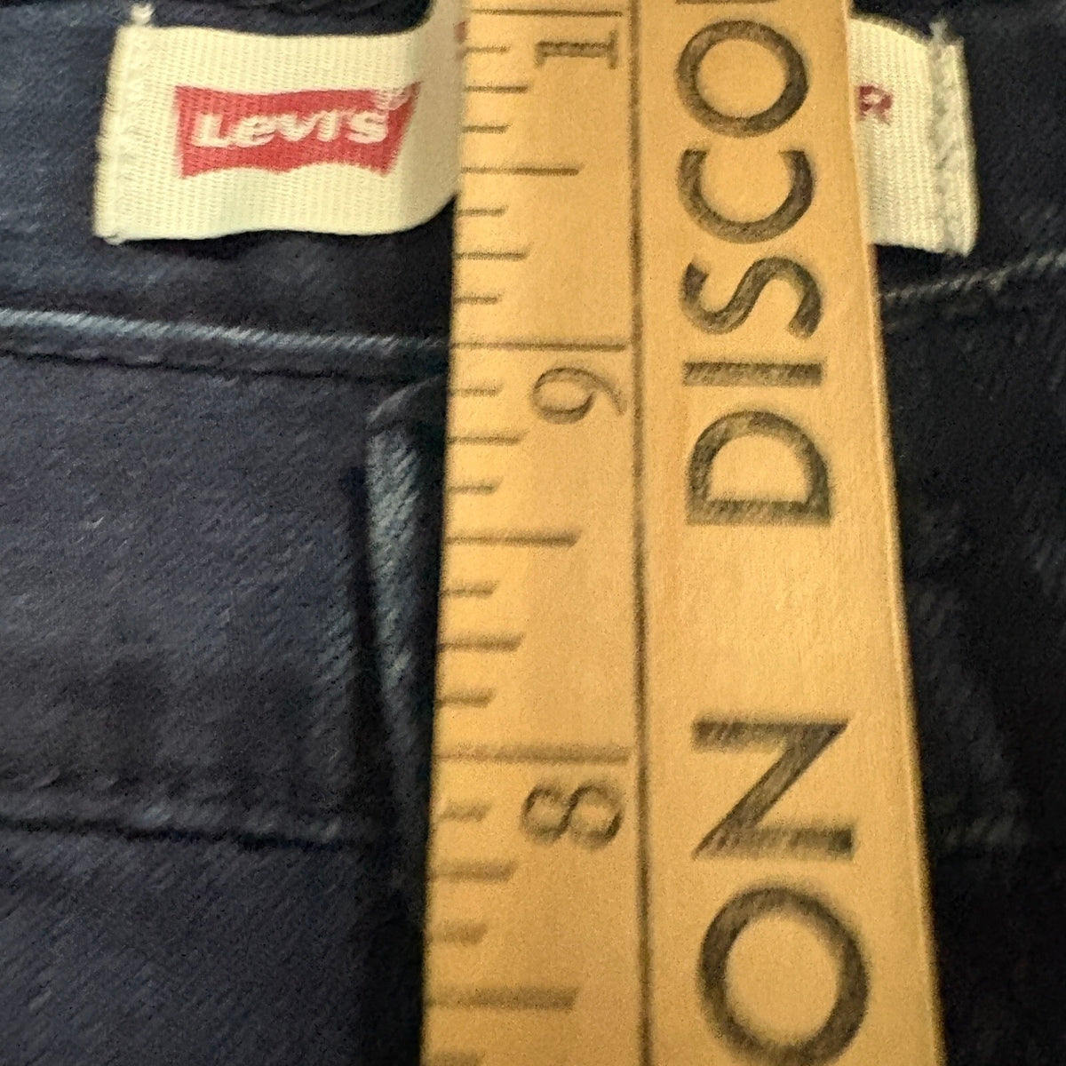 Levi's 502 Regular Taper Jeans Dark Wash Blue Denim Size 12 Reg W26 L27