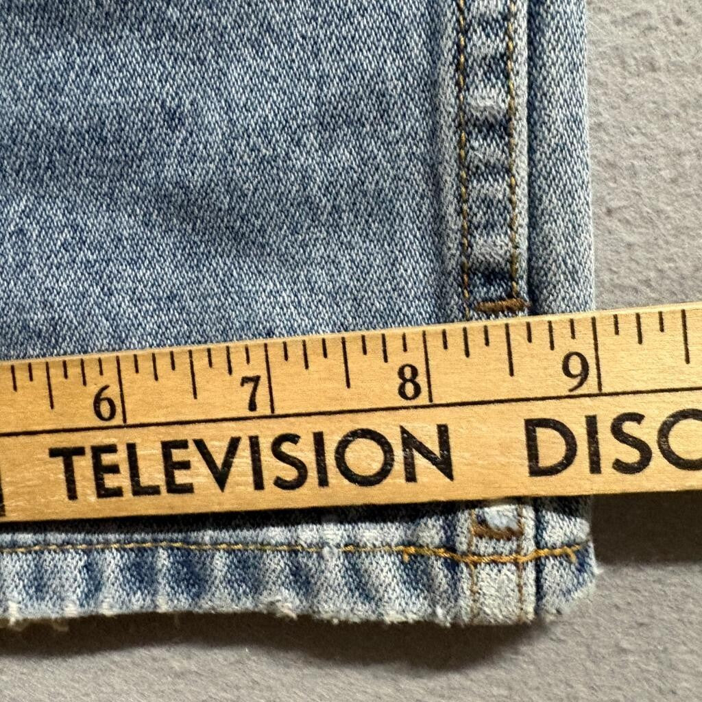Vintage Split Skateboarding Jeans Mens 36 Blue Denim Baggy Skate Y2K 90s