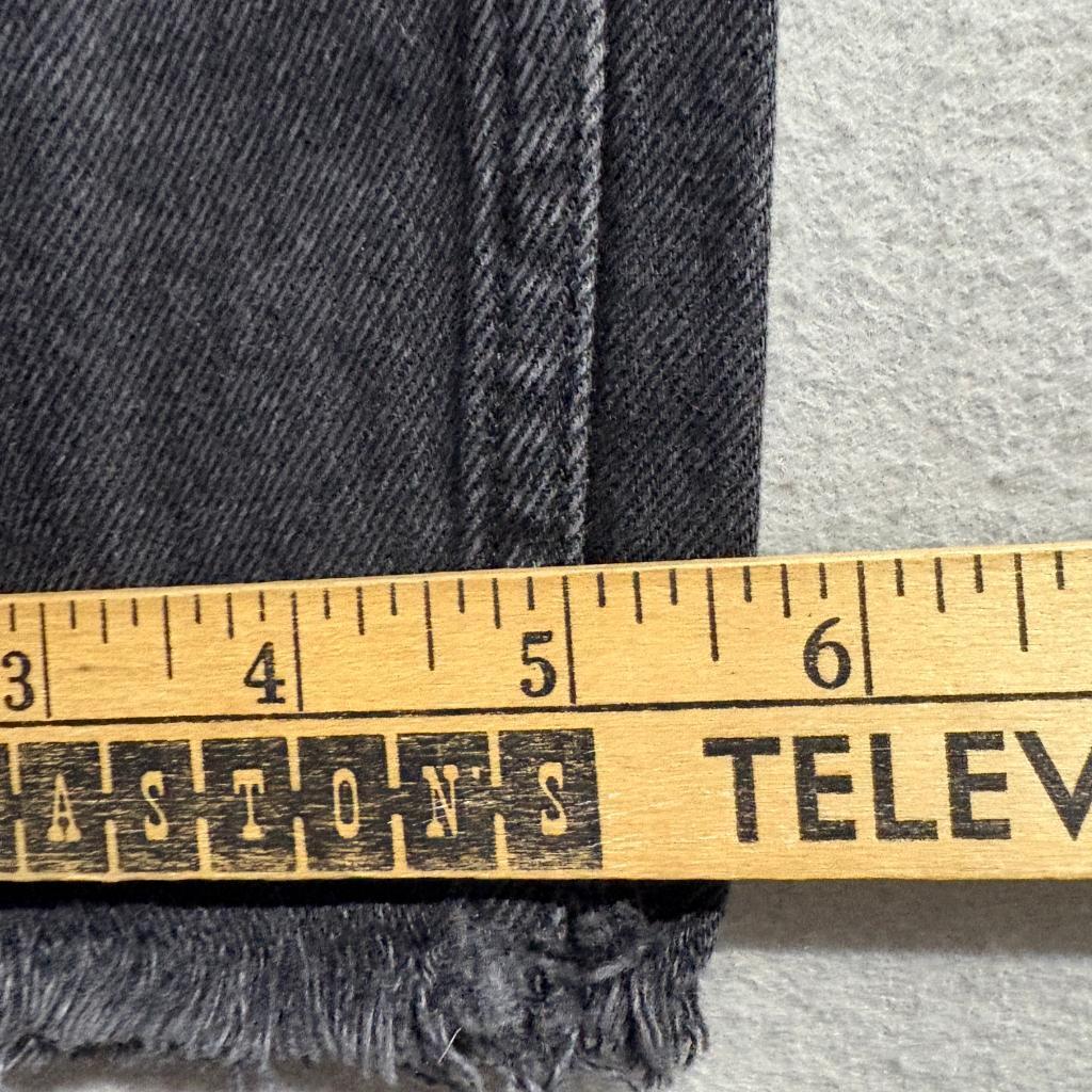 Abercrombie & Fitch The Skinny High Rise Jeans Womens 24/00s Black Button Fly