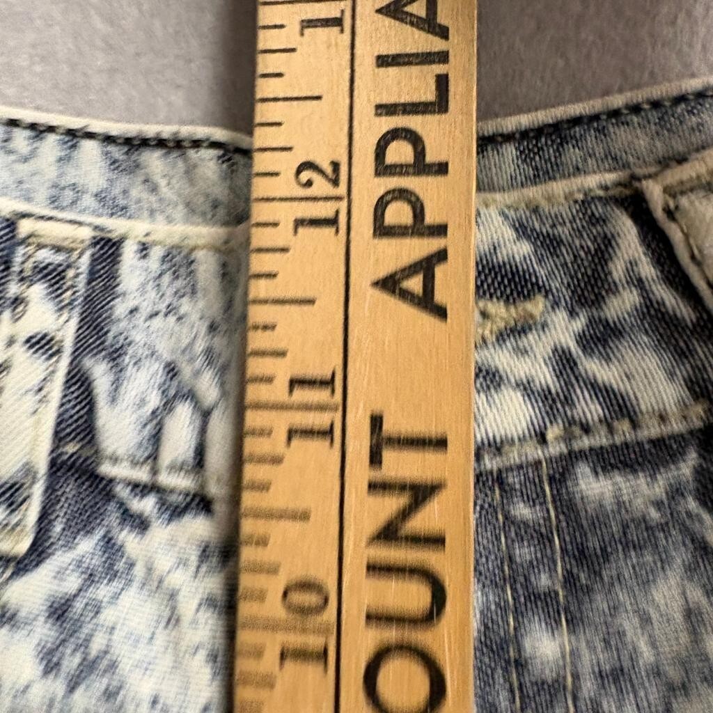 Vintage Gitano Acid Wash Jeans Womens 6 Short High Rise Pleated Tapered Mom 80s