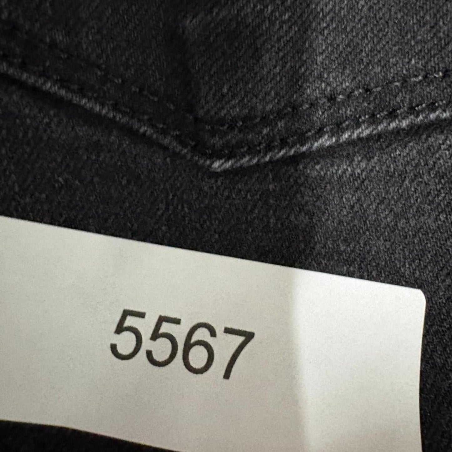 Levi's 505 Straight Leg Jeans Womens Size 28 Black Denim Stretch Mid Rise 29x26