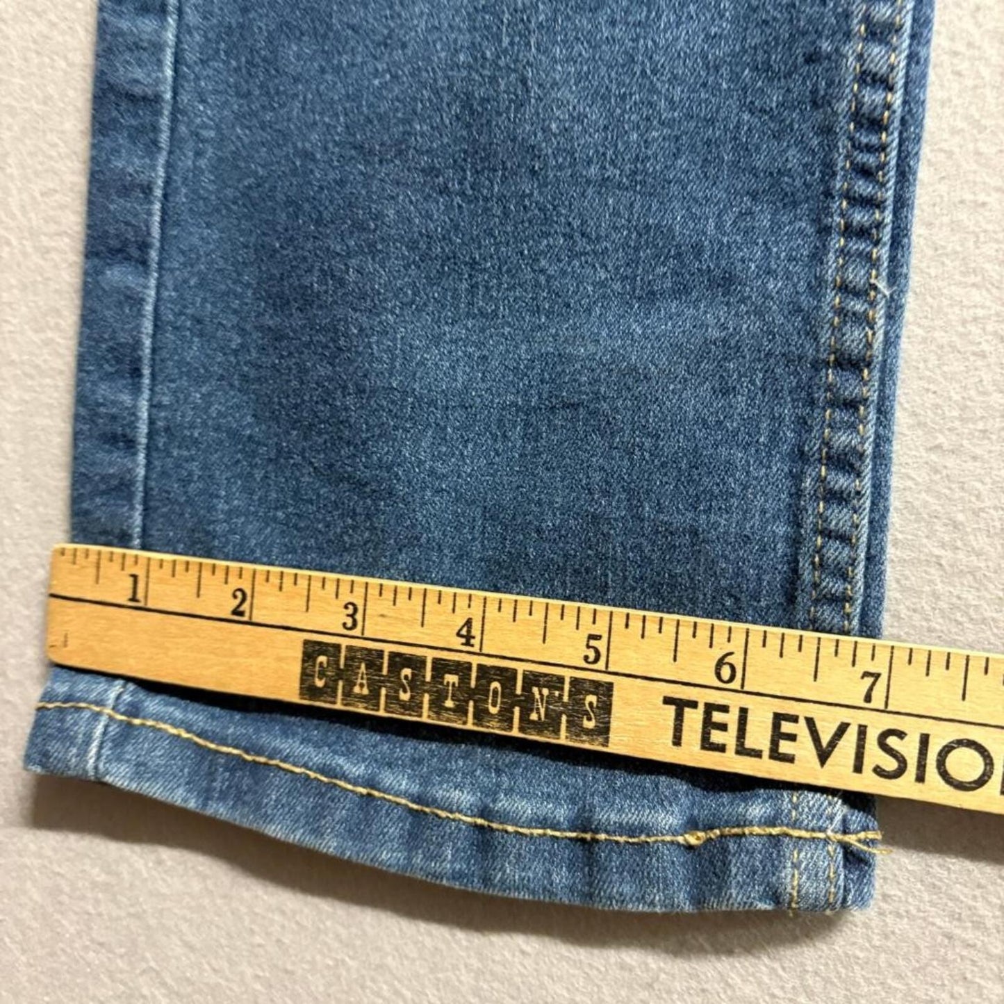 Tommy Hilfiger Boys Revolution Slim Jeans Size 12 Blue Denim Distressed Ripped