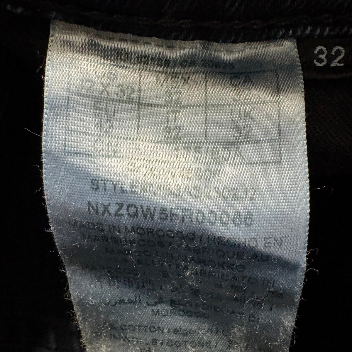 GUESS Los Angeles Slim Tapered Jeans Mens Size 32x30 Dark Wash Denim Stretch - Photo 7