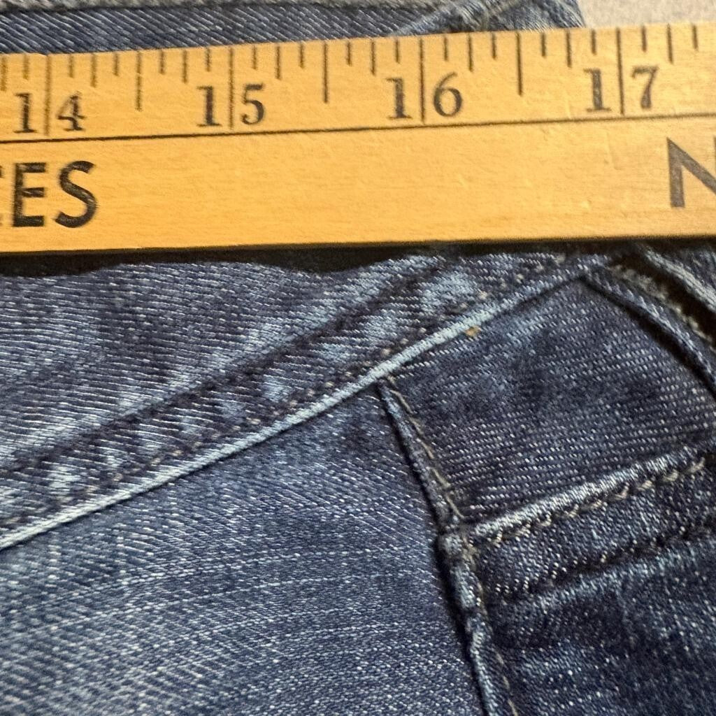 Armani Exchange Mens Slim Fit Jeans Size 33 Blue Denim Stretch Pants