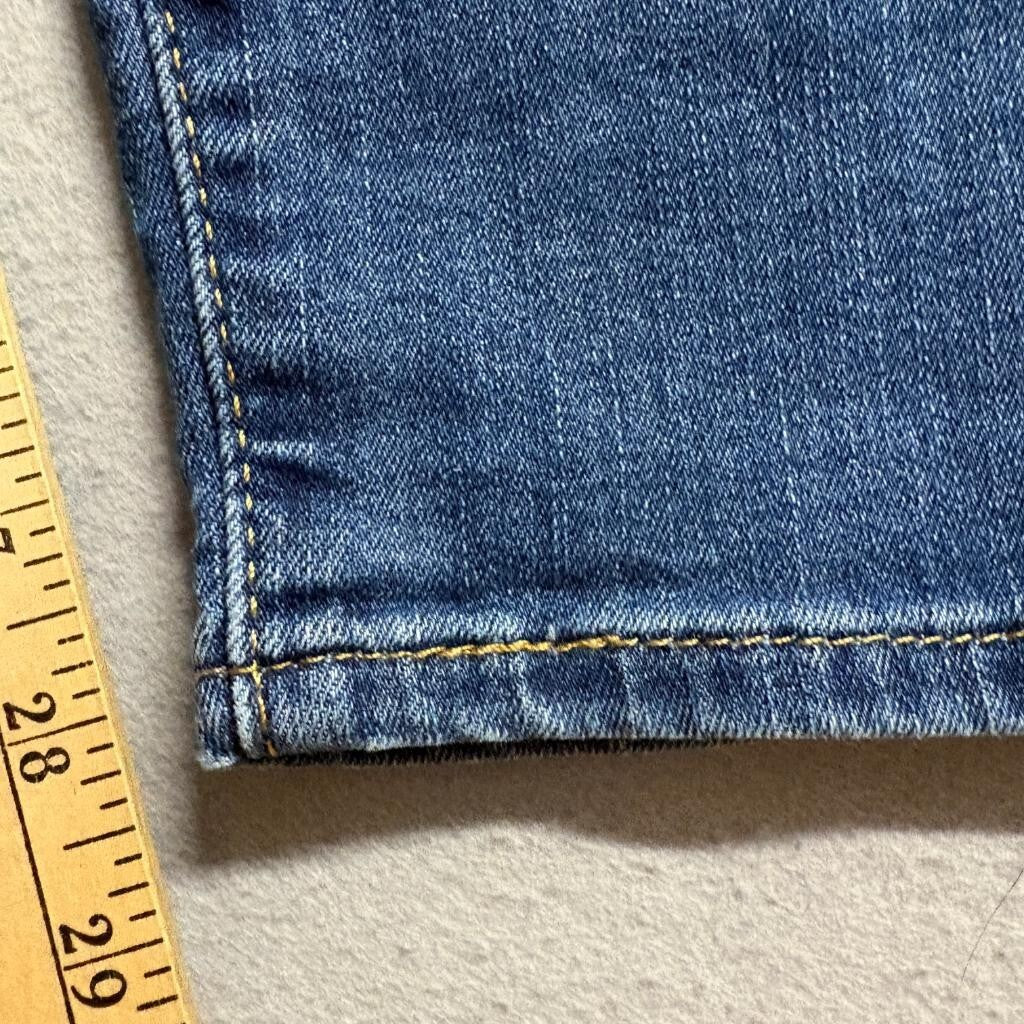 Signature by Levi Strauss Women High Rise Skinny Jeans Size 20M Blue Stretch