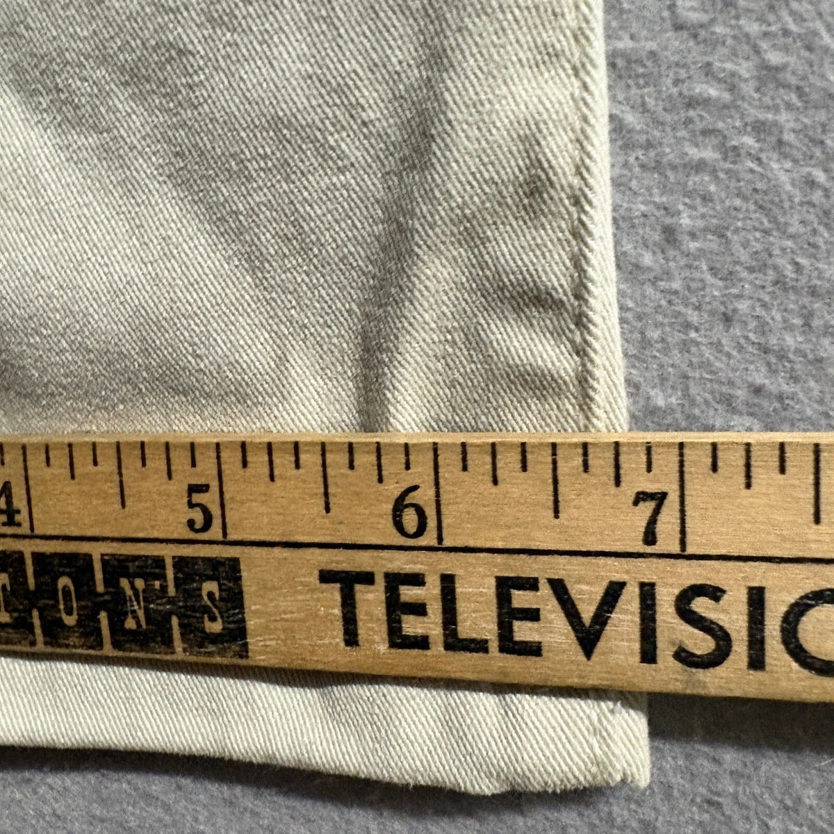 Frame L'Homme Slim Jeans Mens 31 Milk Beige Lyocell Blend Stretch Pants LMH870