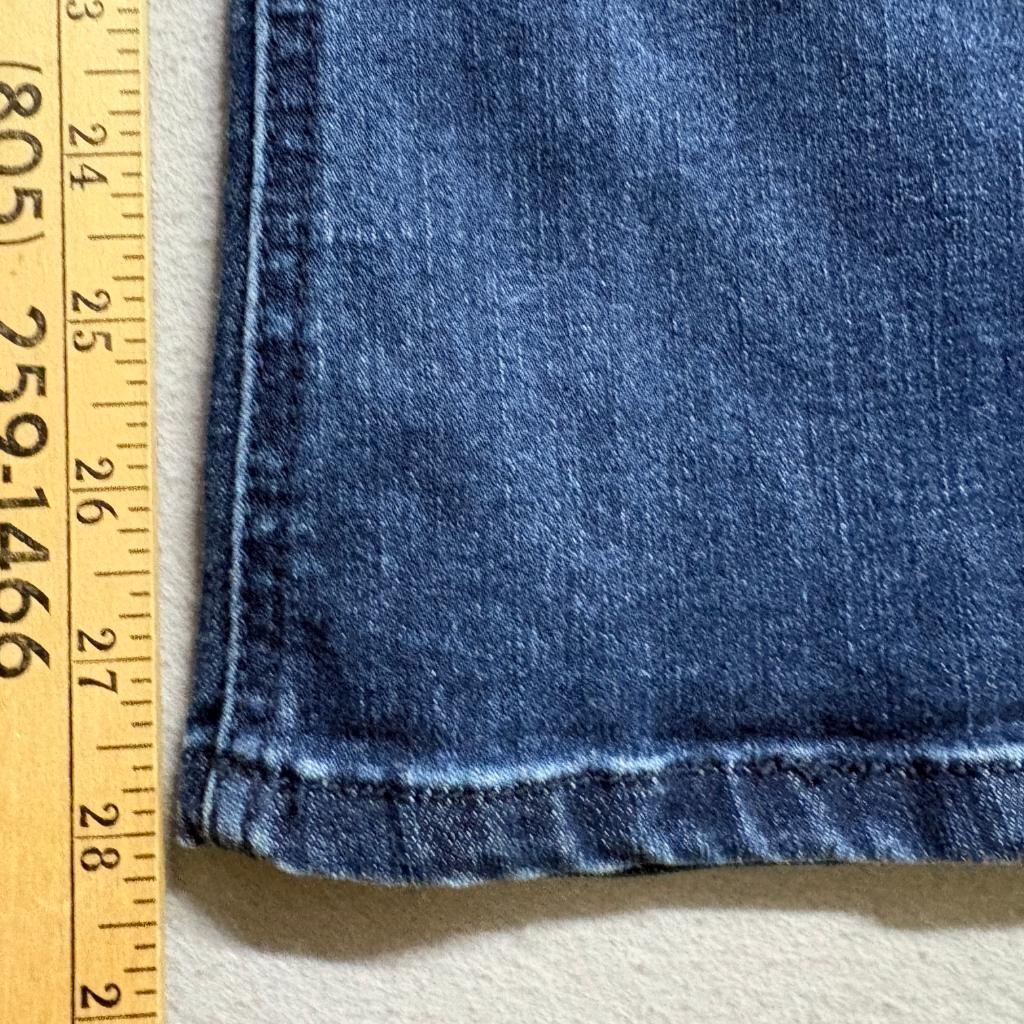 Democracy Ab Solution Bootcut Jeans Womens 10P Blue Stretch Denim
