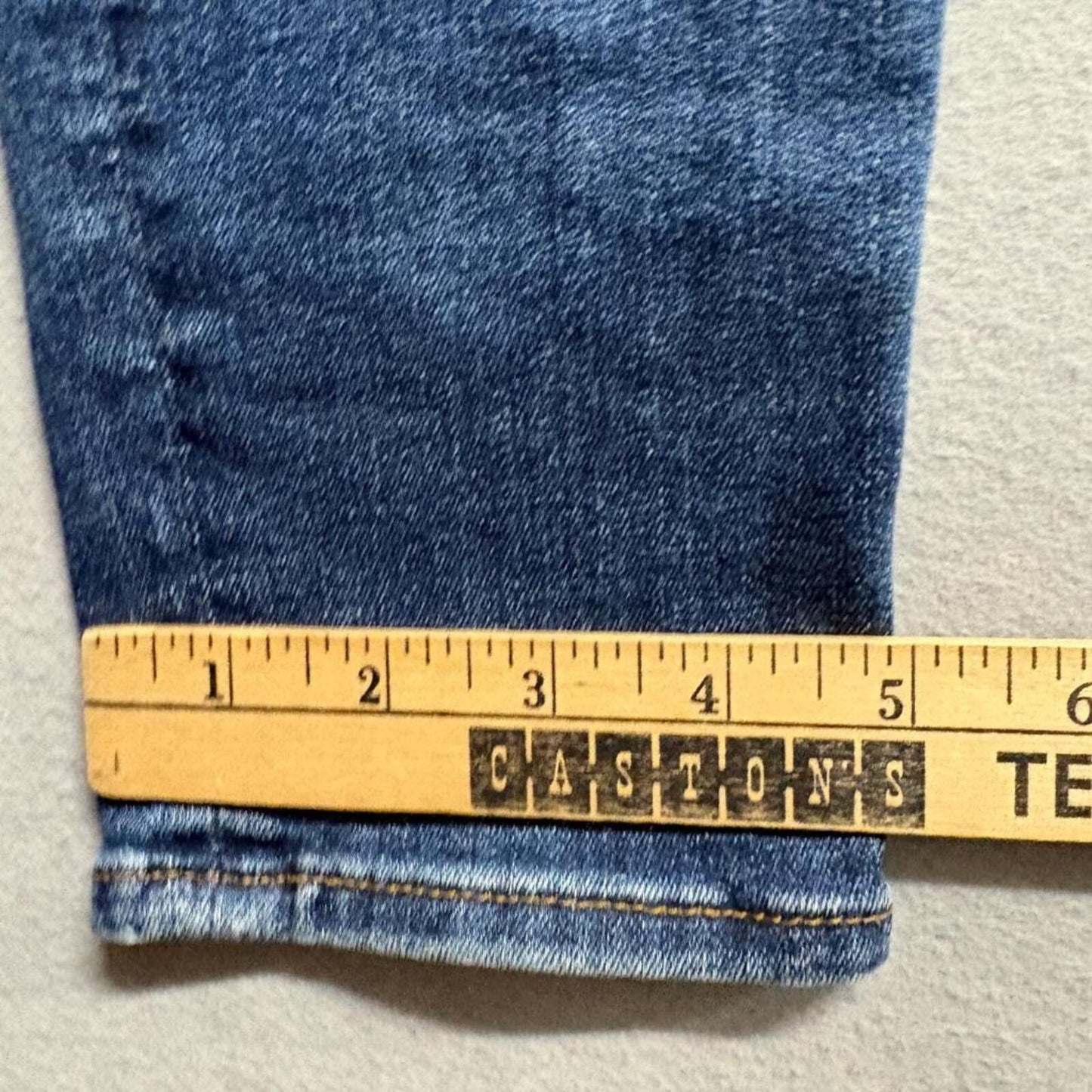 Kut from the Kloth Toothpick Skinny Jeans Womens Size 6 Blue Denim Stretch