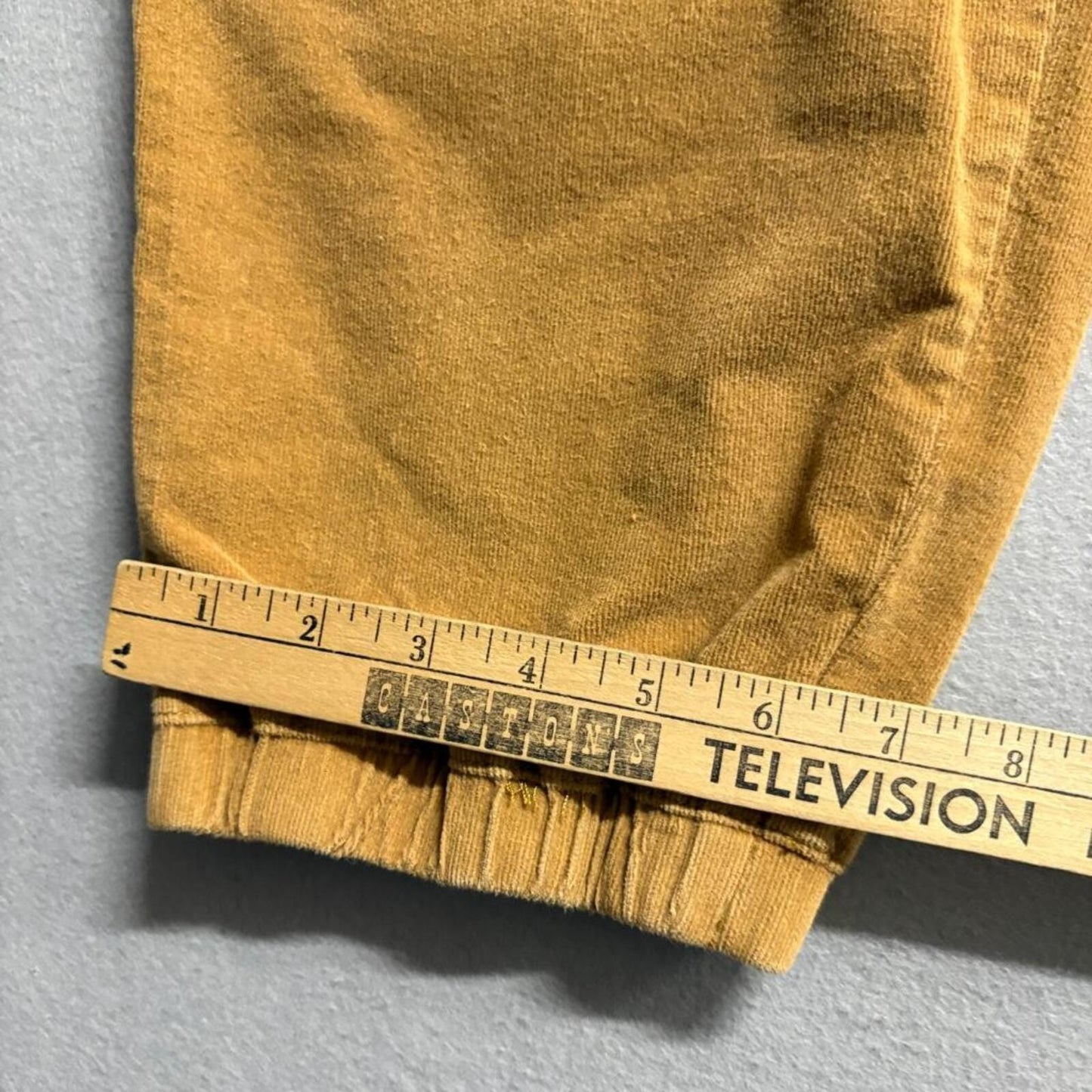 Arizona Jean Co Corduroy Joggers Womens XXL Brown Cotton Stretch Crop Pants