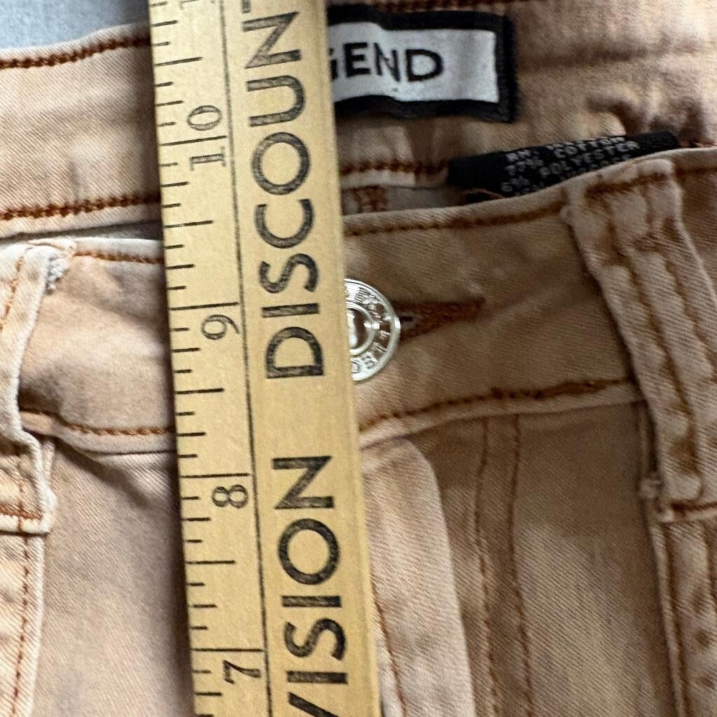 Legend Womens Cargo Pants Size S Brown Stretch Utility Wide Leg High Rise