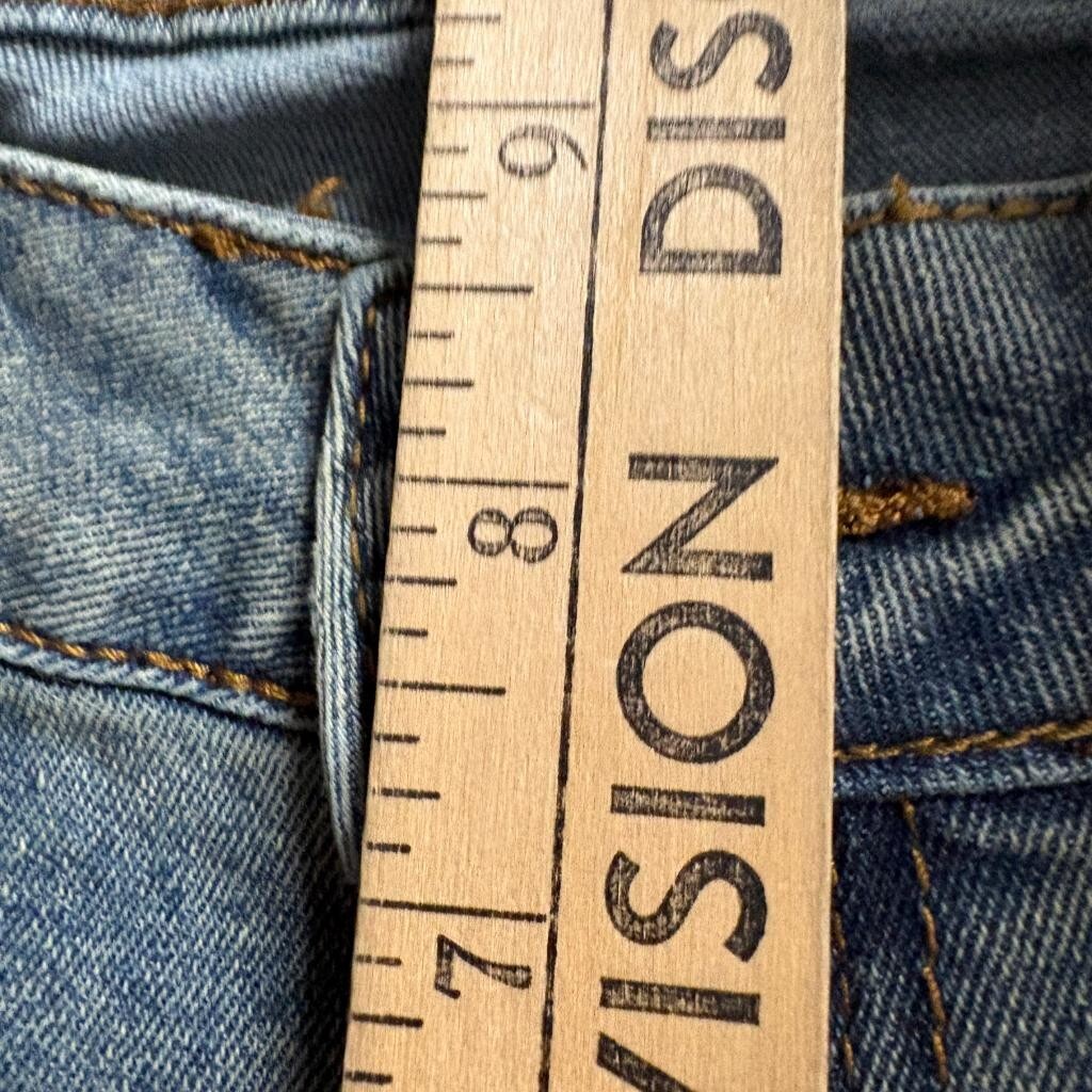 Dazy Flare Jeans Womens Small Blue Denim Stretch Wide Leg Bell Bottom High Rise